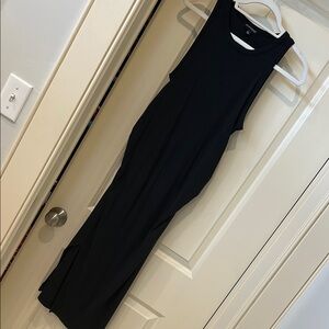BeyondYoga Black Maternity Dress